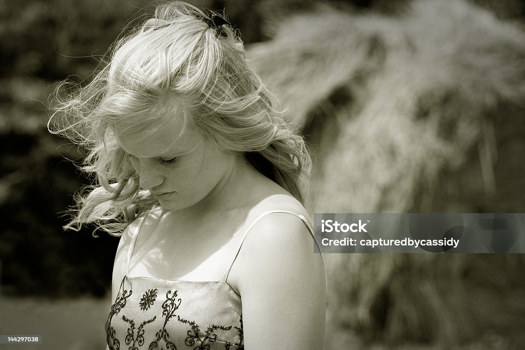 Silencioso de beleza - Foto de stock de Adolescente royalty-free