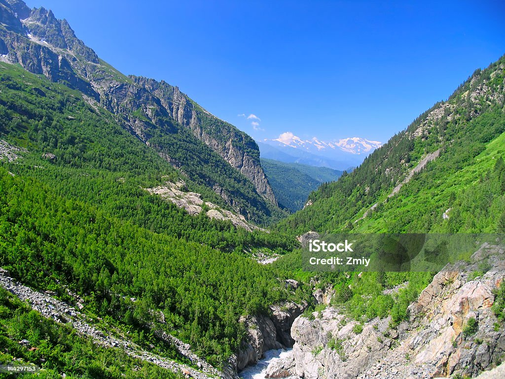 Bela paisagem da montanha - Royalty-free Alpes Europeus Foto de stock