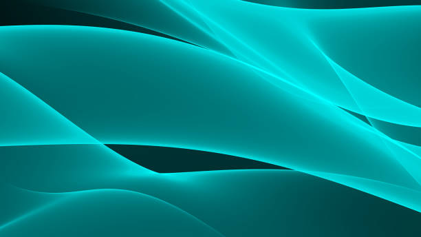 istock Background abstract 8K teal, turquoise black, white, gray ray, spiral, laser, fog, gradient 1442972450