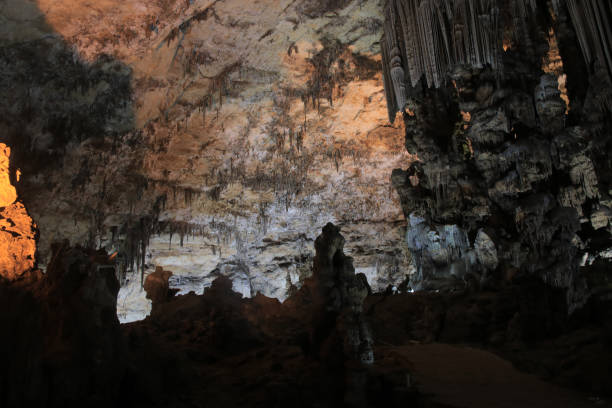 istock stalagmite Inside the Beni Add Caves (Les Grottes de Beni Add) in Tlemcen, Algeria 1442972878