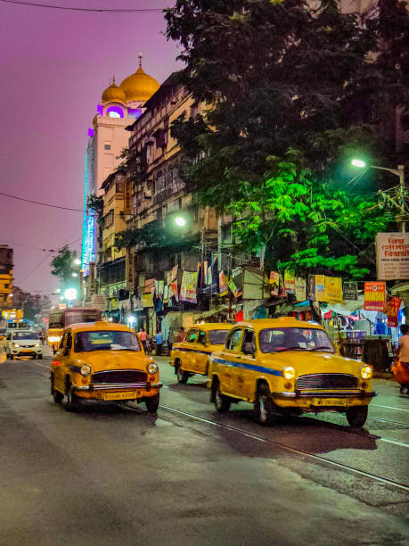 noche de calcuta - bengala del oeste fotografías e imágenes de stock