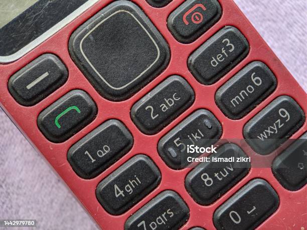 Closeup Of Nokia Keypad Phone Stock Photo - Download Image Now - Backgrounds, Beauty, Black Color