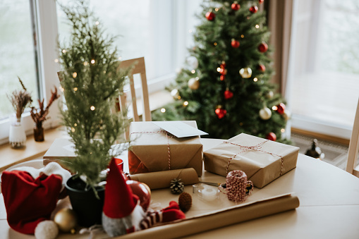 Christmas theme still life