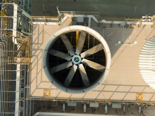 istock Building water cooling fan 1442982779