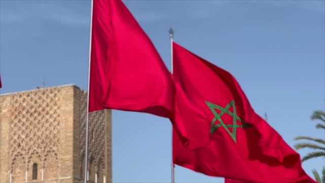 Moroccan flags