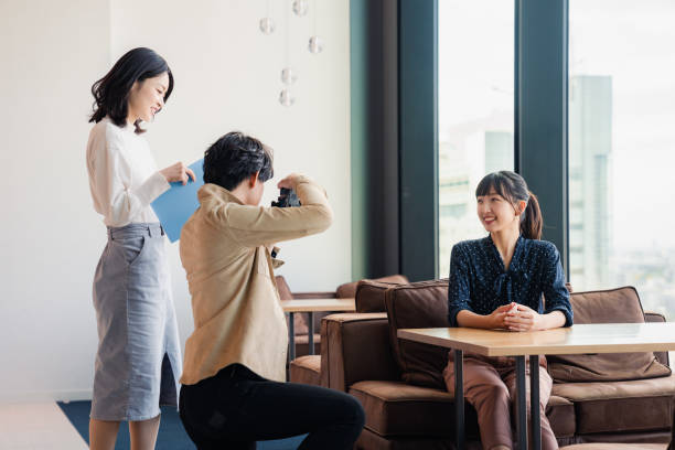 istock Young photographer taking advertising photos 1442985428