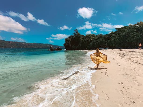 istock Girl on the beach 1442999114