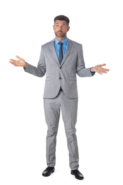 istock Business man clueless and confused 1443021626