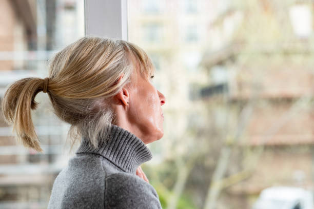 istock Lonely woman 1443023300