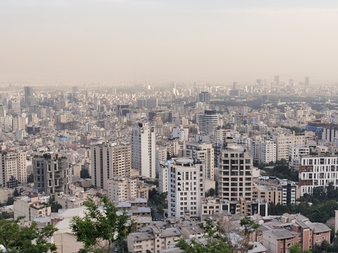 Foggy Tehran