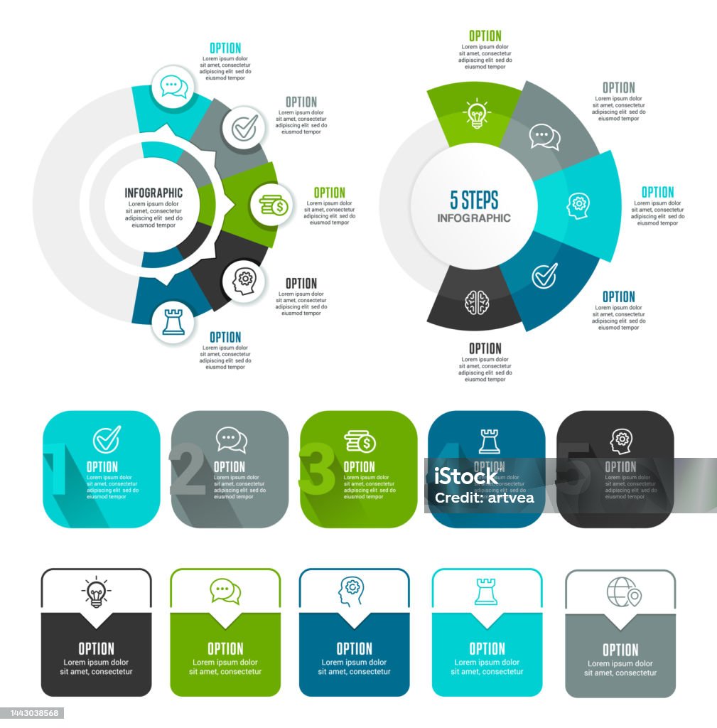 Infographic Simbole Infographic Elements Stock Illustration - Download Image Now ...