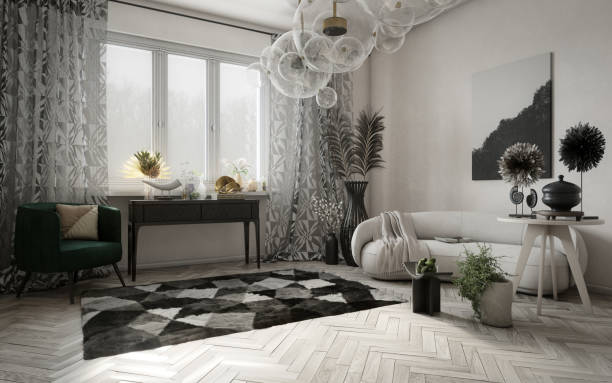 istock Scandinavian Living Room 1443038702