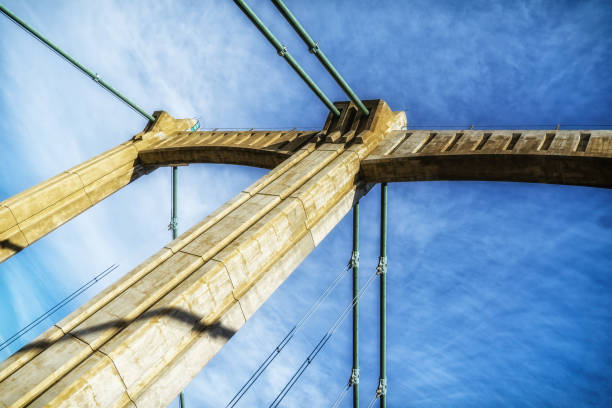 Hennepin Avenue Bridge architectual details, Minneapolis.