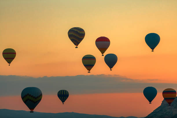 istock Hot Air Balloons in Cappadocia 1443067578