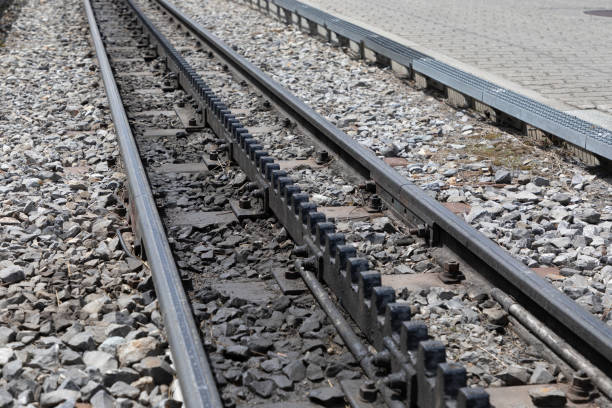 istock Cog wheel railway tracks in Switzerland 1443071548