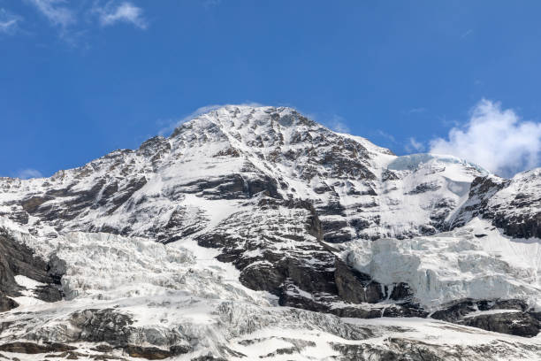 istock Peak of the Jungfrau mountain 1443072107