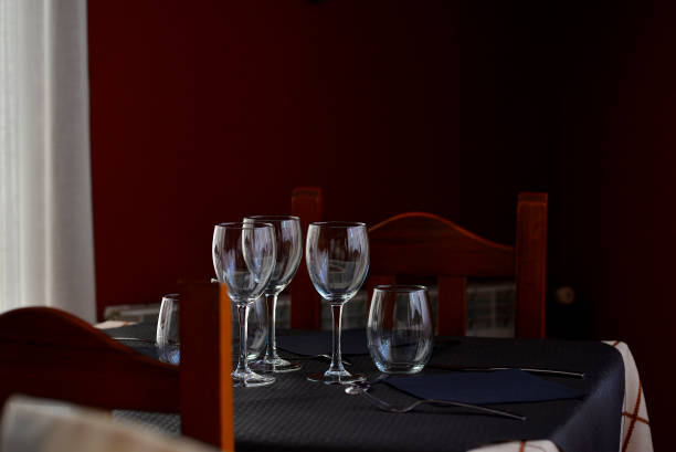 istock Intense red color sparkling wine in glass 1443087453