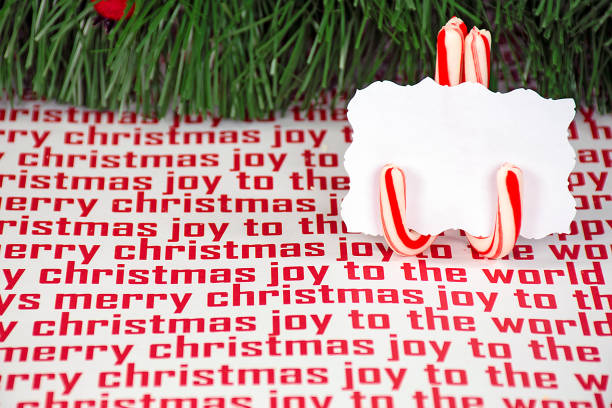 istock Chrismtas Candy Cane Place Card Holder 1443089449