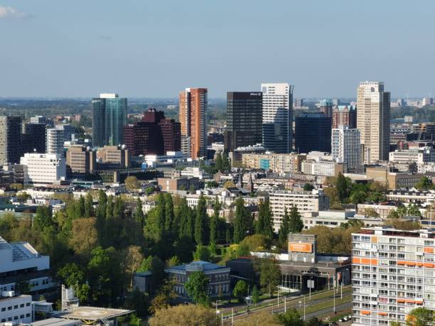 istock The panorama view of Rotterdam 1443091975