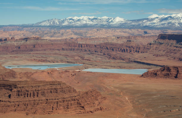 istock Potash ponds from Dead Horse Point State Park 1443099415