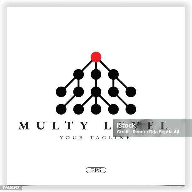 Multy Level Logo Premium Elegant Template Vector Eps 10 Stock ...