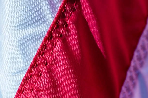Fabric Close Up stock photo