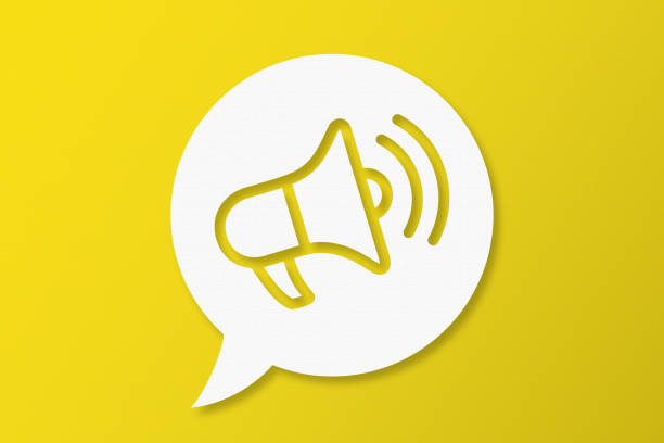 Important Announcement on Yellow Background