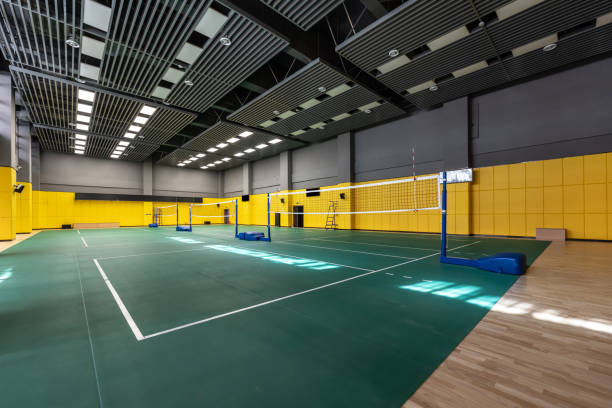 istock Indoor Volleyball Hall 1443112032