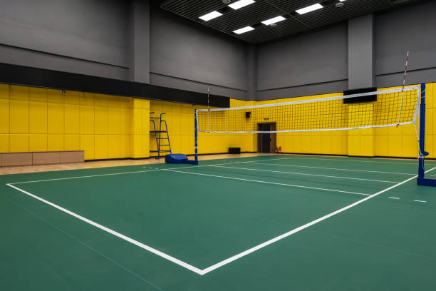 istock Indoor Volleyball Hall 1443112035