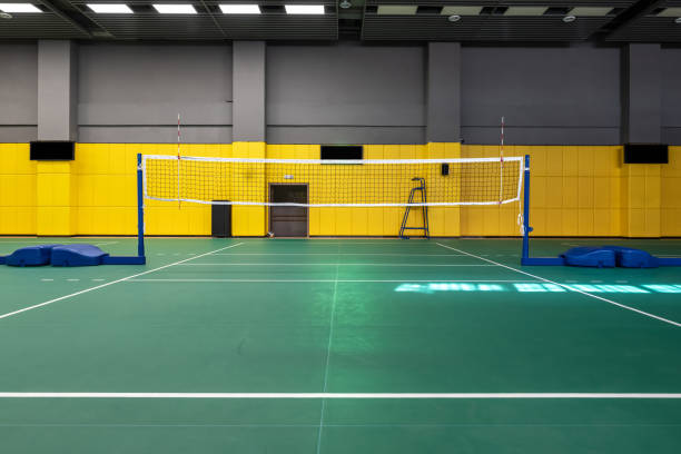 istock Indoor Volleyball Hall 1443112036