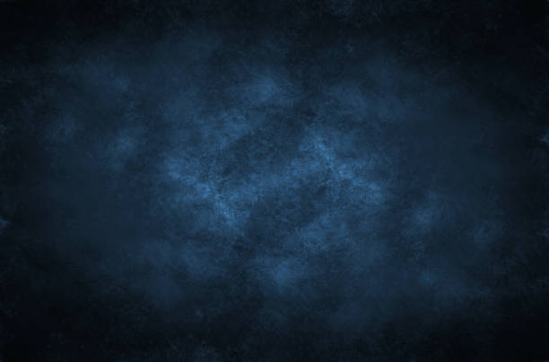 istock Abstract dark blue watercolor splash background texture for design 1443139193