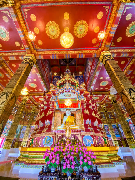 istock Wat MahaThat Wachira mongkol in Krabi, Thailand 1443158997