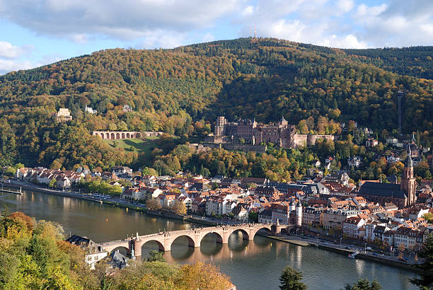 istock Romantic Heidelberg in Autumn 144317437