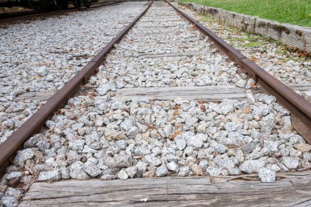 istock disused old abandoned railway line, transportation concept 1443175775