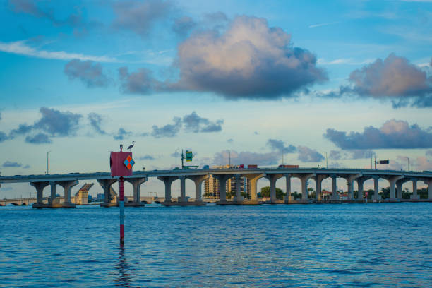 istock Biscayne Bay and McArthur Causeway bridge 1443177912