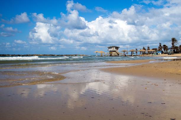 istock Beach in Netanya, Israel 1443178177