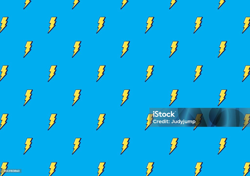 Pattern Vector Thunder Bolt Pattern Vector Thunder Pattern Wallpaper Free Space For Text ...