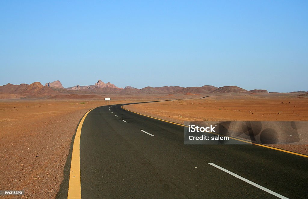 Road - 砂漠道のロイヤリティフリーストックフォト