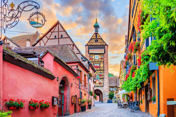 istock Riquewihr, Alsace. France. 1443186933