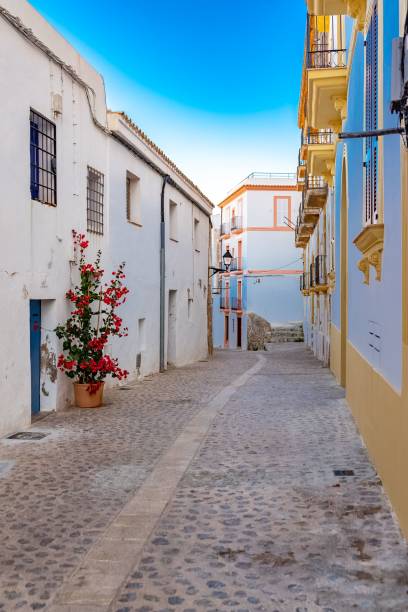 istock Ibiza, typical street 1443186979