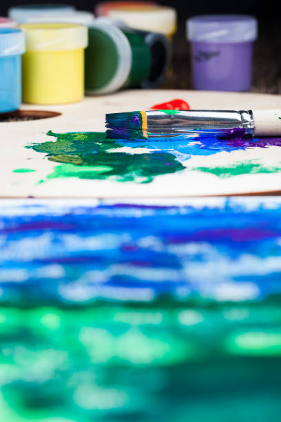 istock high-quality paints and tools for painting 1443187531