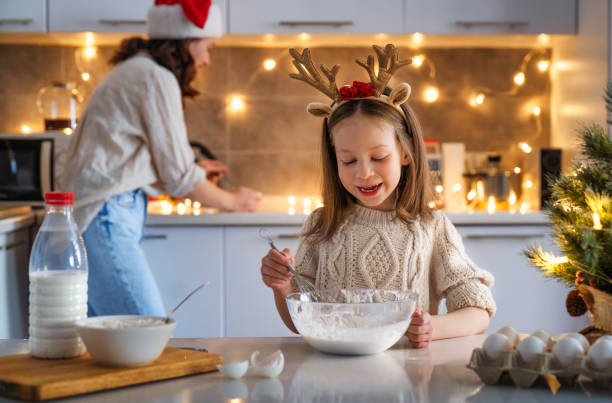 istock Cooking Christmas cookies 1443189613