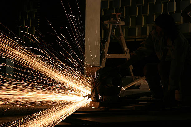 istock Welding at the factory 144319124