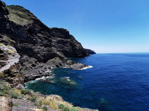 istock Huge cliff in La Palma, Canary Islands, Spain 1443191646