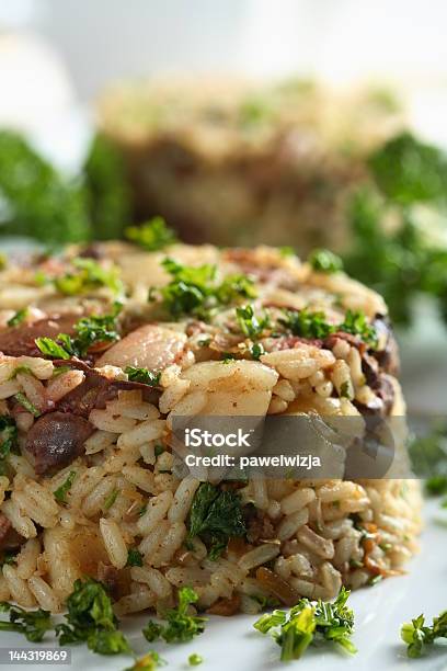 Risotto With Liver Stock Photo - Download Image Now - Arranging, Crockery, Ellipse