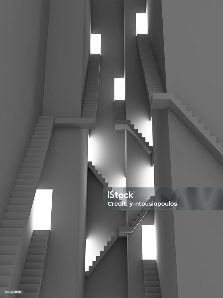 Complex Treppe - Lizenzfrei Unendlichkeit Stock-Foto