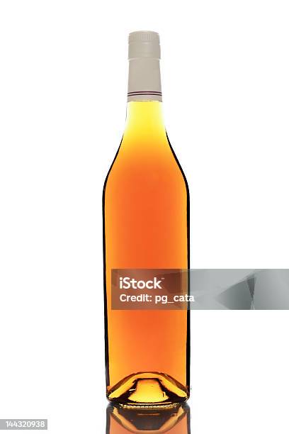 Bottle Isolated On White Background Stock Photo - Download Image Now - 21st Century, Airtight, Alcohol - Drink