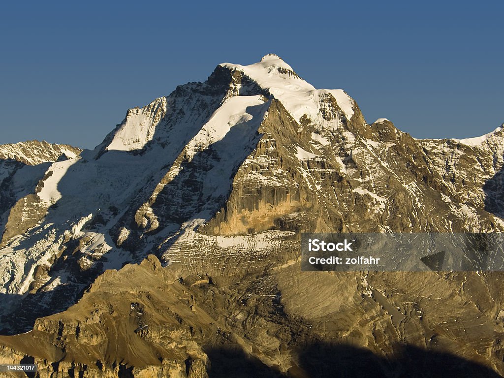 Jungfrau montanha, Alpes suíços - Royalty-free Alto - Descrição Física Foto de stock