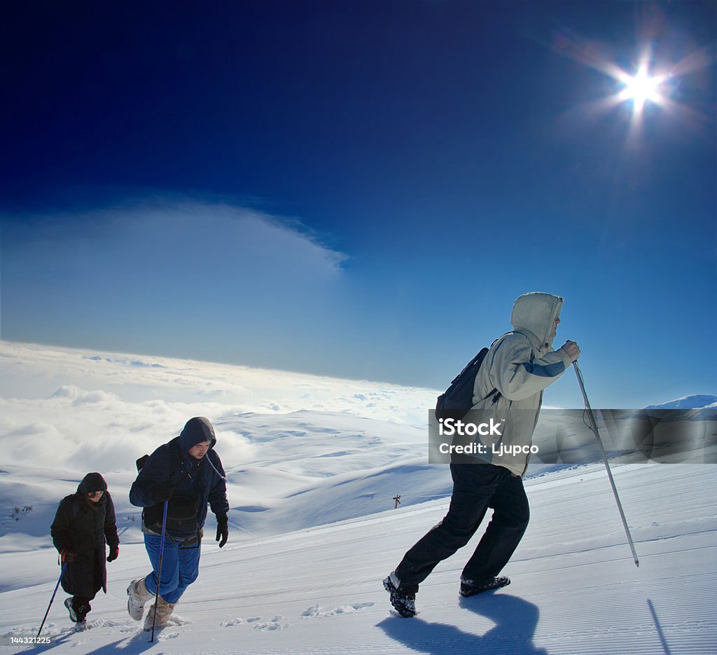 Expédition d'escalade Alpine de Mont Sar Planina, la Macédoine - Photo de Activité libre de droits