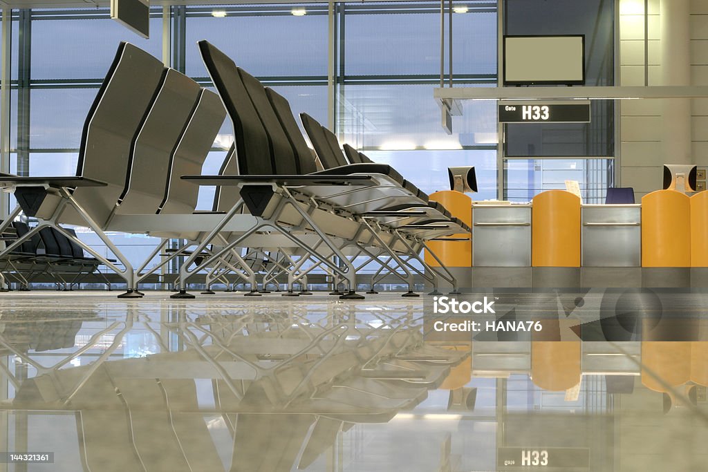 Aeroporto di Monaco di Baviera - Foto stock royalty-free di Inquadratura dal basso